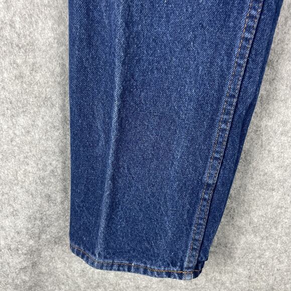 Vintage Levis Jeans Womens 28x27 Medium Wash White Tab Two Horse Patch 80s - Picture 7 of 16